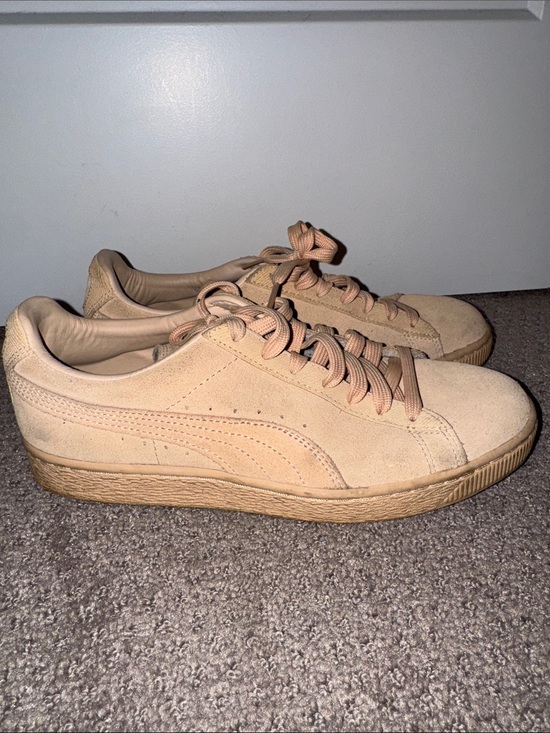 Puma Other - Mens Puma Suede Platform Sneakers in Light Tan